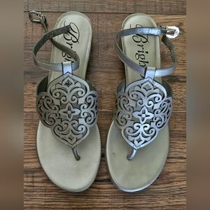 Brighton Women's Silver Sandals